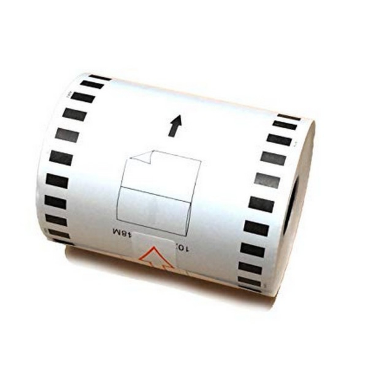 Picture of Compatible DK-2243 Continuous Length Paper Tape (4'' x 100'/ 101mm x 30.4m) (100' length)