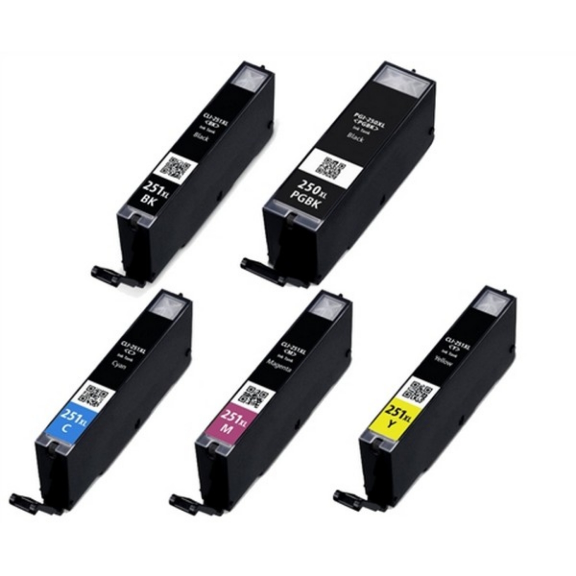 Picture of Compatible 6448B001 (CLI-251XLBK) High Yield Black Ink Cartridge (4425 Yield)