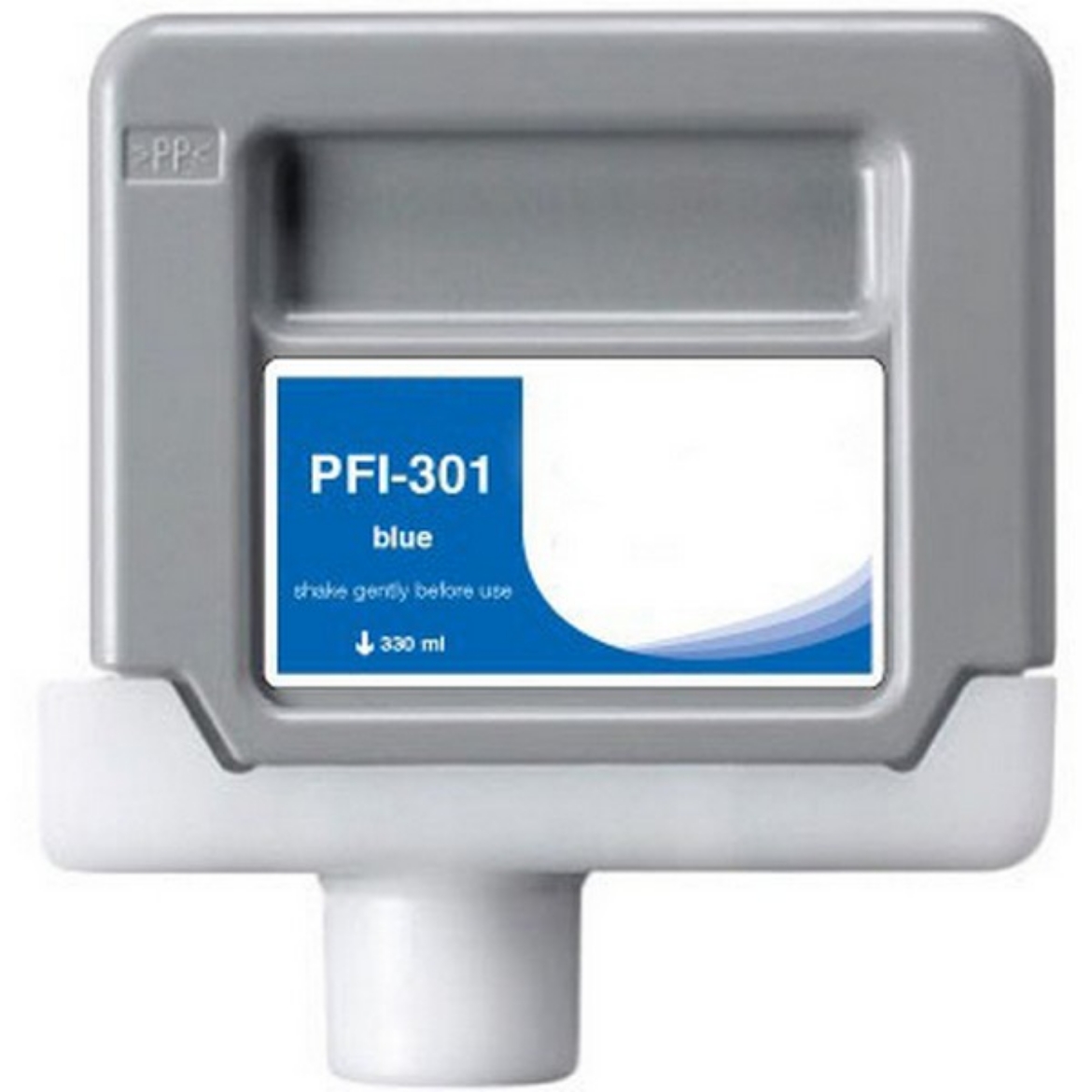 Picture of Compatible 1494B001AA (PFI-301Blue) Blue Inkjet Cartridge (330 ml)