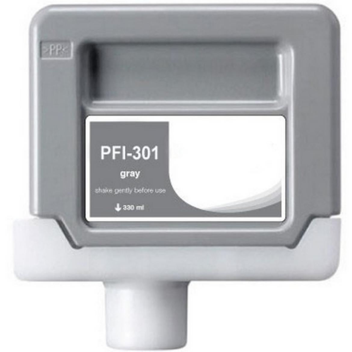 Picture of Compatible 1495B001AA (PFI-301GY) Gray Inkjet Cartridge (330 ml)