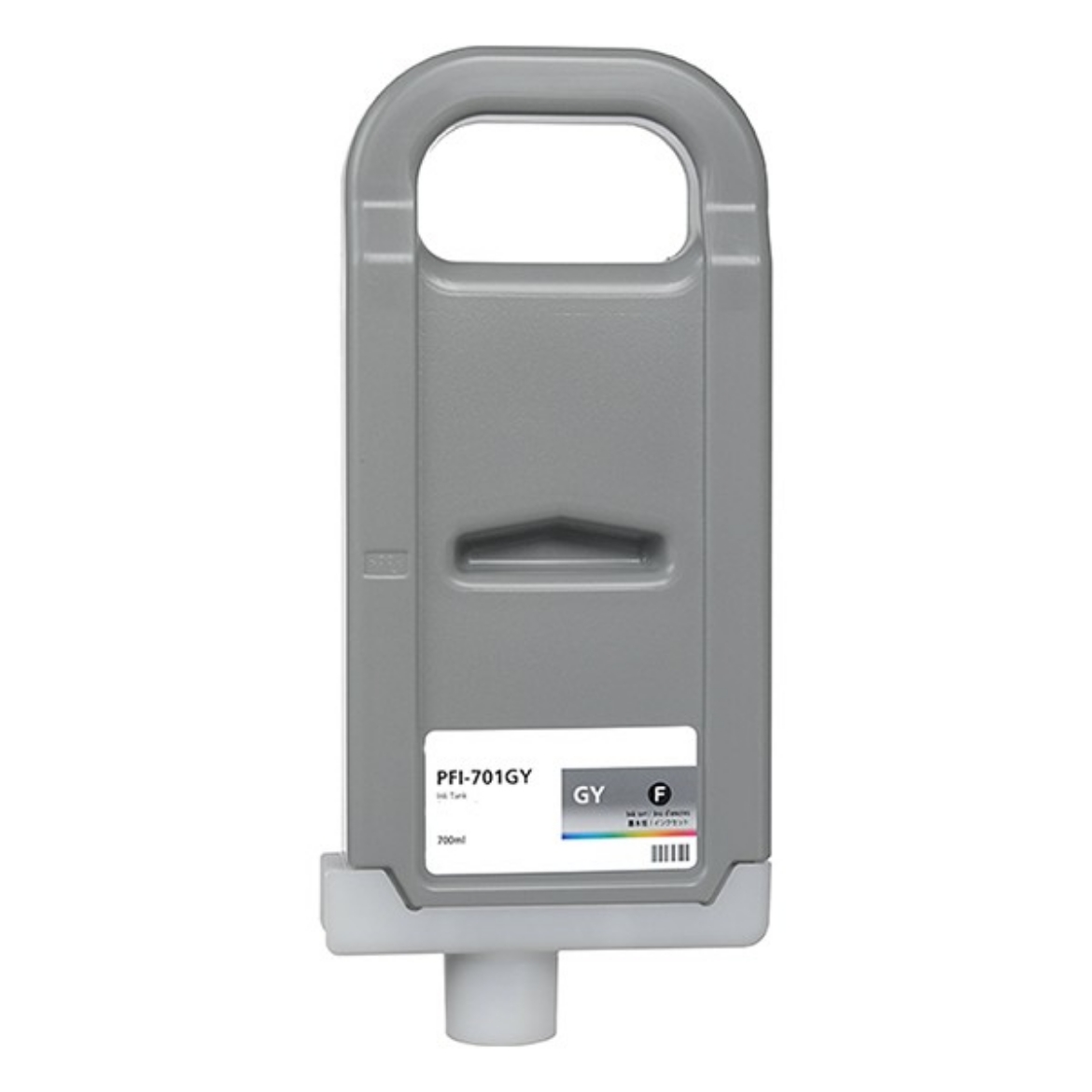 Picture of Compatible 0909B001AA (PFI-701GY) Gray Inkjet Cartridge (700 ml)