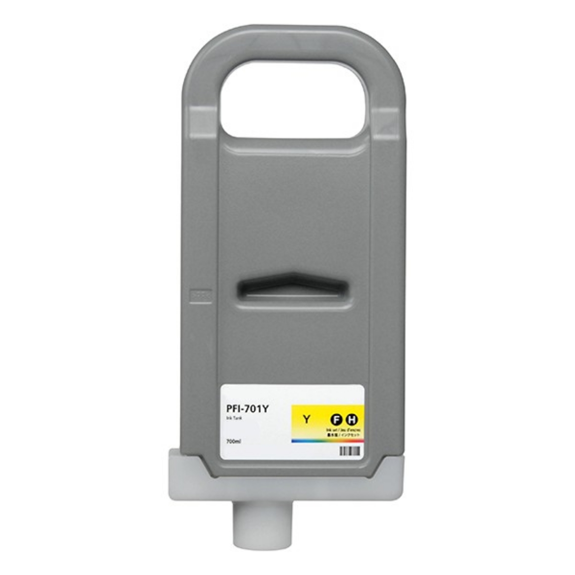 Picture of Compatible 0903B001AA (PFI-701Y) Yellow Inkjet Cartridge (700 ml)