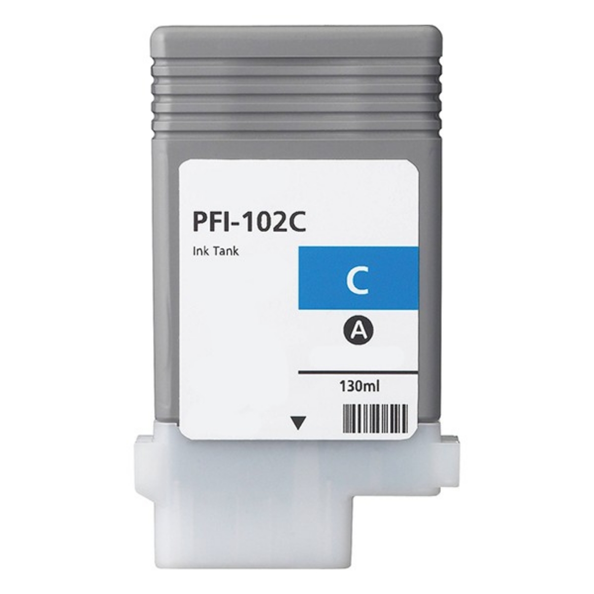 Picture of Compatible 0896B001AA (PFI-102C) Cyan Inkjet Cartridge (130 Yield)