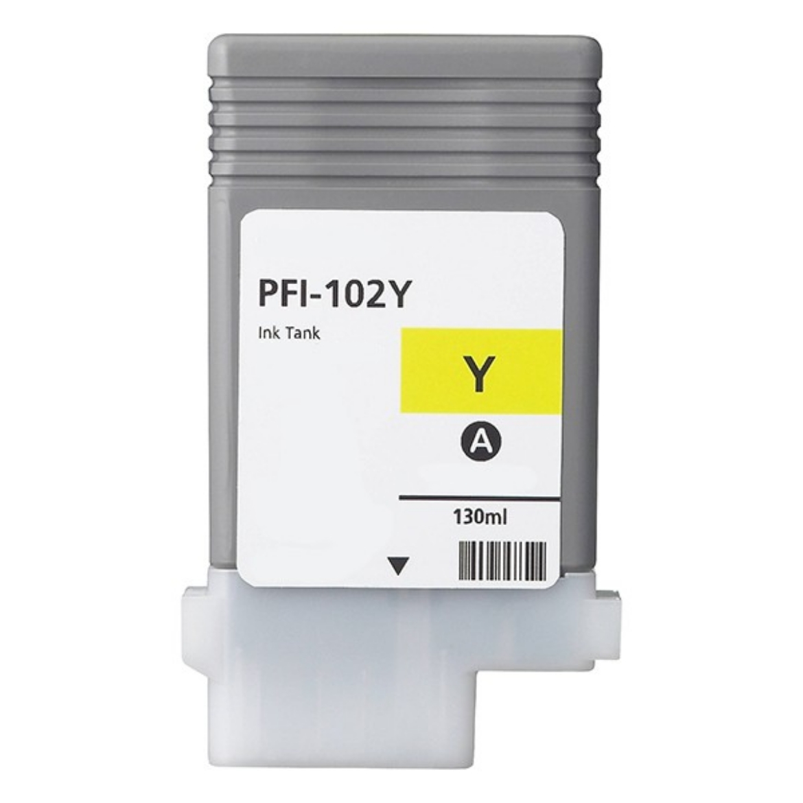 Picture of Compatible 0898B001AA (PFI-102Y) Yellow Inkjet Cartridge (130 Yield)