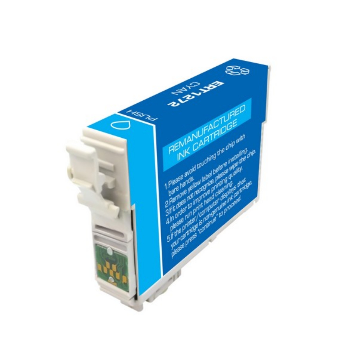 Picture of Compatible T127220 (Epson 127) Extra High Yield Cyan Ink Cartridge (775 Yield)