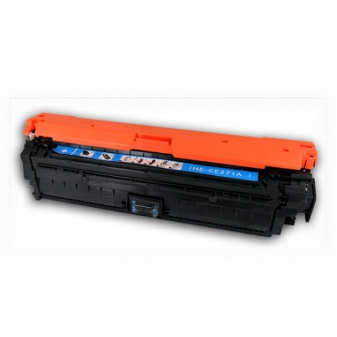 Picture of Compatible CE271A (HP 650A) Cyan Toner Cartridge (15000 Yield)