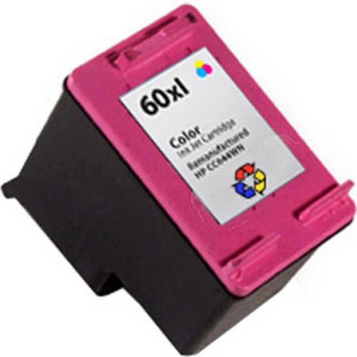 Picture of Compatible CC644WN (HP 60XL) High Yield Tri-Color Inkjet Cartridge (440 Yield)