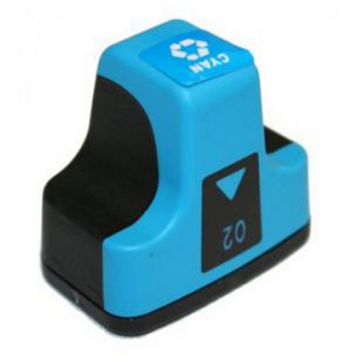Picture of Compatible C8771WN (HP 02) Cyan Ink Cartridge (500 Yield)
