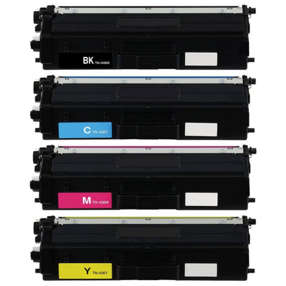 Picture of Value Bundle TN-436BK, TN-436C, TN-436M, TN-436Y Super High Yield Black, Cyan, Magenta, Yellow Toner Cartridges (7 pack)