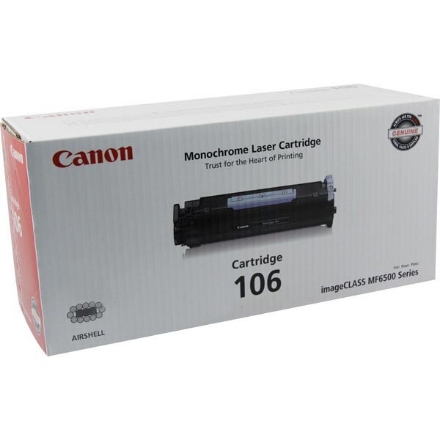 Picture of Canon 0264B001AA (Canon 106) Black Toner Cartridge (5000 Yield)