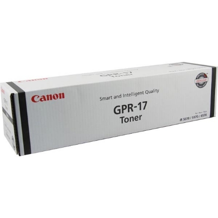 Picture of Canon 0279B003AA (GPR-17BK) Black Copier Cartridge (45000 Yield)