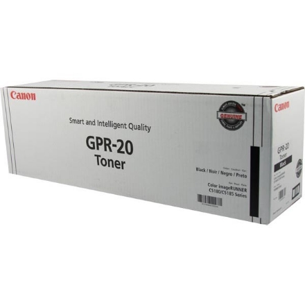 Picture of Canon 1069B001AA (GPR-20BK) Black Laser Toner (38000 Yield)