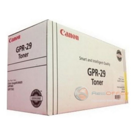 Picture of Canon 2641B004AA (GPR-29Y) Yellow Toner (8500 Yield)