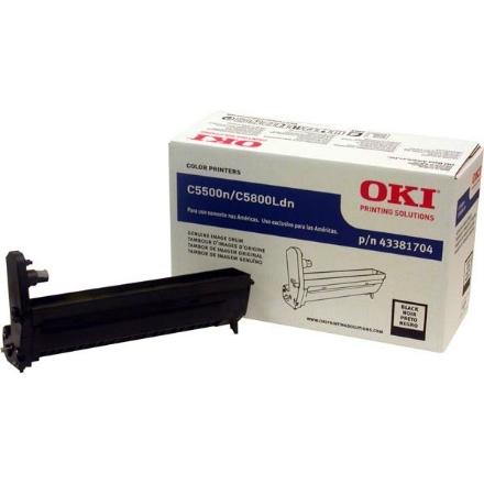 Picture of Okidata 43381704 Black Drum Cartridge (20000 Yield)