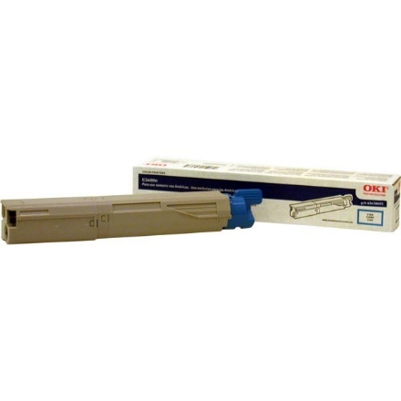 Picture of Okidata 43459403 Cyan Laser Toner Cartridge (1000 Yield)