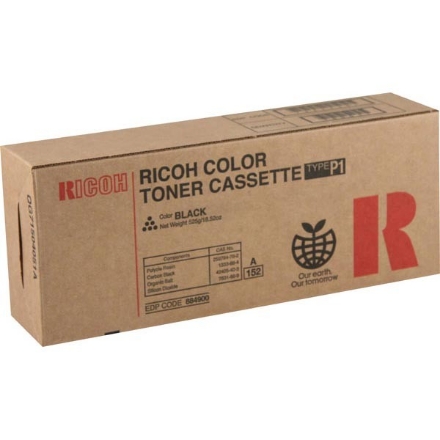 Picture of Ricoh 884900 (Type P1) Black Laser Toner Cartridge (19000 Yield)