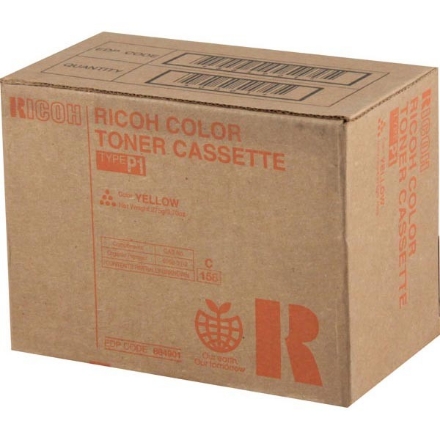 Picture of Ricoh 884901 (Type P1) Yellow Laser Toner Cartridge (19000 Yield)