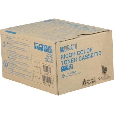 Picture of Ricoh 888343 (Type R1) Cyan Copier Toner (10000 Yield)