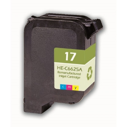 Picture of Remanufactured C6625A (HP 17) Tri-Color Print Cartridge (480 Yield)