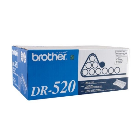 Picture of Brother DR-520 Black Drum Cartridge (25000 Yield)