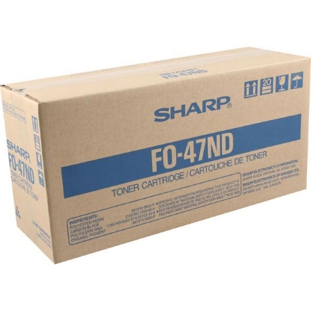 Picture of Sharp FO-47ND Black Toner Cartridge (6000 Yield)
