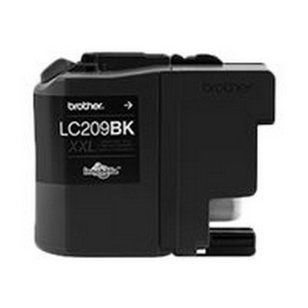 Picture of Brother LC-209BK (LC-209XXL) Super High Yield Black Ink Cartridge (2400 Yield)