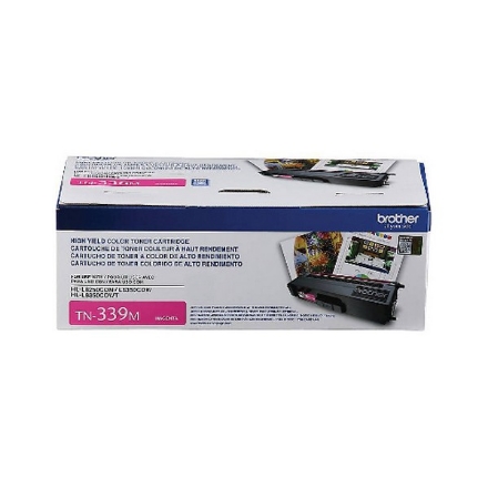 Picture of Brother TN-339M Extra High Yield Magenta Toner Cartridge (6000 Yield)