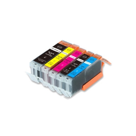 Picture of Compatible PGI-270XL, CLI-271XLC, CLI-271XLM, CLI-271XLY High Yield Black, Cyan, Magenta, Yellow Inkjet Cartridges (8 pack)